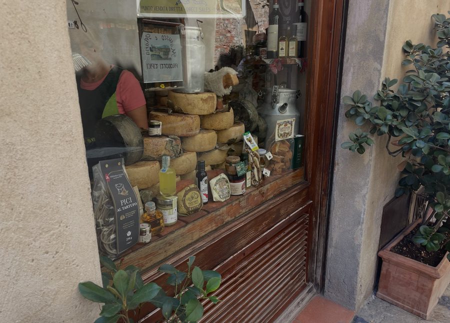 Pecorino, Pienza